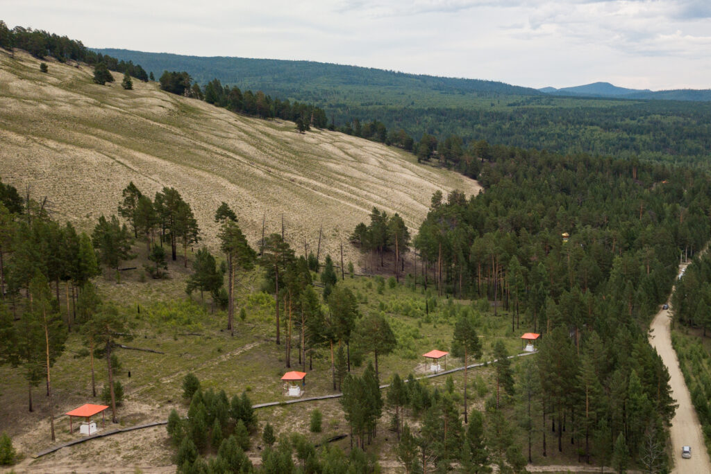 Красивые панорамные виды на экотропе